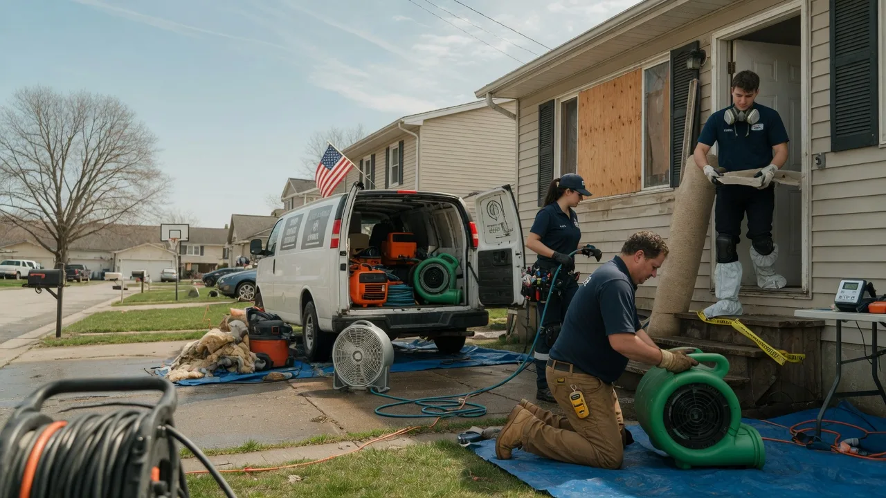 Water Damage Restoration in East Rochester, OH near me
